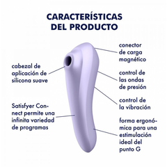 Succionador Satisfyer Dual Pleasure - Cake Sex Shop 2
