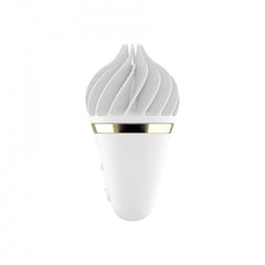 Vibrador Satisfyer Sweet Treat Estimulador de Clítoris - White - Cake Sex Shop