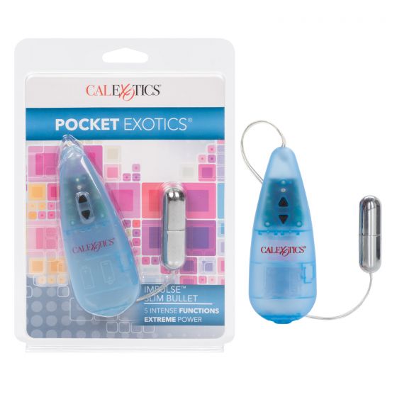 Vibrador Pocket Exotics Impulse Slim Bullet - Cake Sex Shop