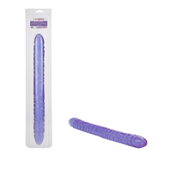 Dildo Veined Double Dong 18" - Purple - Cake Sex Shop