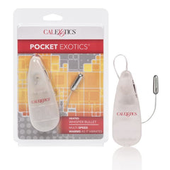 Vibrador Pocket Exotics Heat Whisper Bullet - Cake Sex Shop