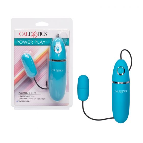 Vibrador Bala Power Play Playful Bullet - Teal - Cake Sex Shop