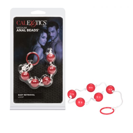 Perlas Anal Beads - Medium Red - Cake Sex Shop