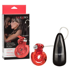 Anillo Elite Sexual Exciter Ruby - Cake Sex Shop