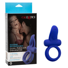 Anillo Silicone Rechargable Dual Pleaser Enhancer - Cake Sex Shop