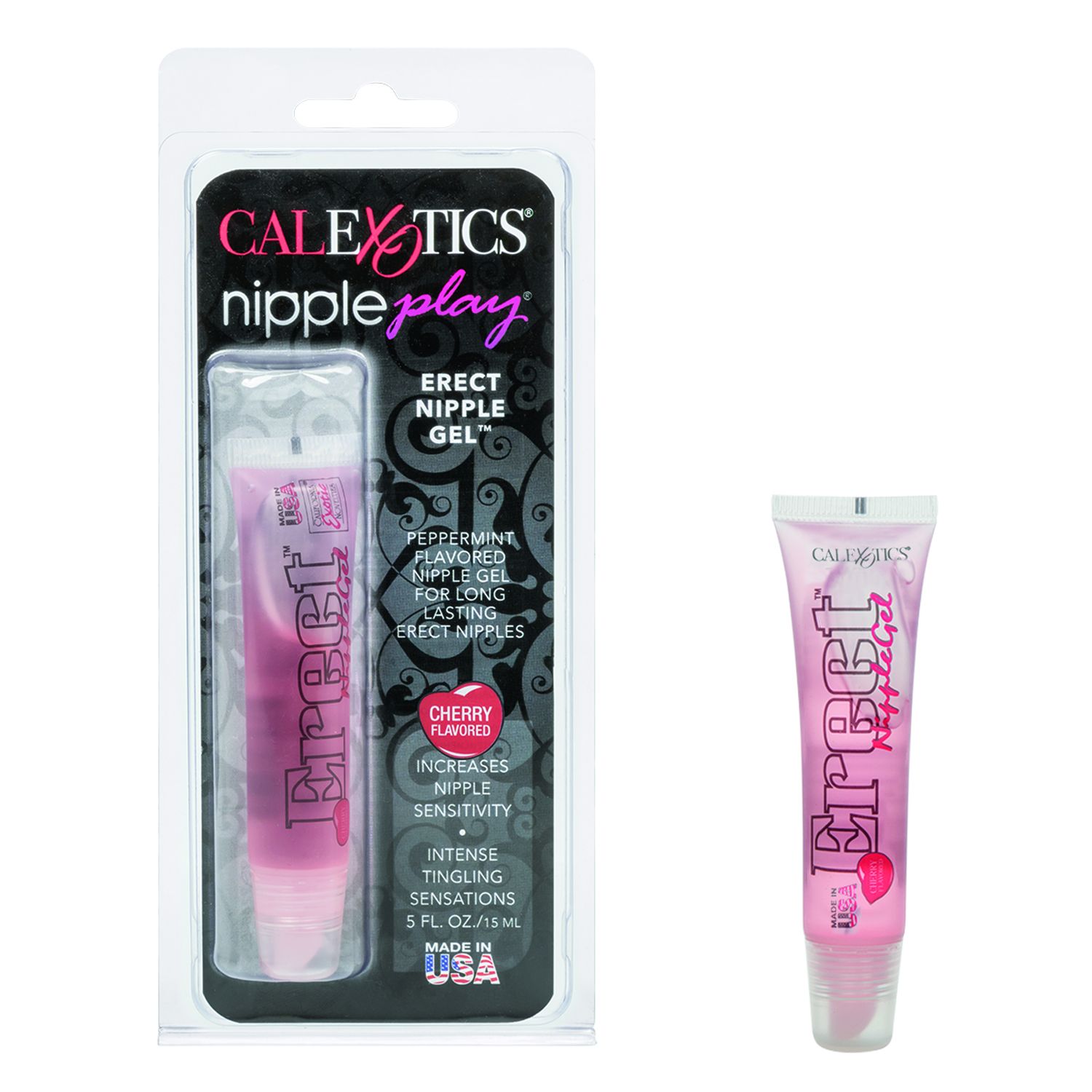 Estimulante Nipple Play Erect Nipple Gel Cherry - Cake Sex Shop