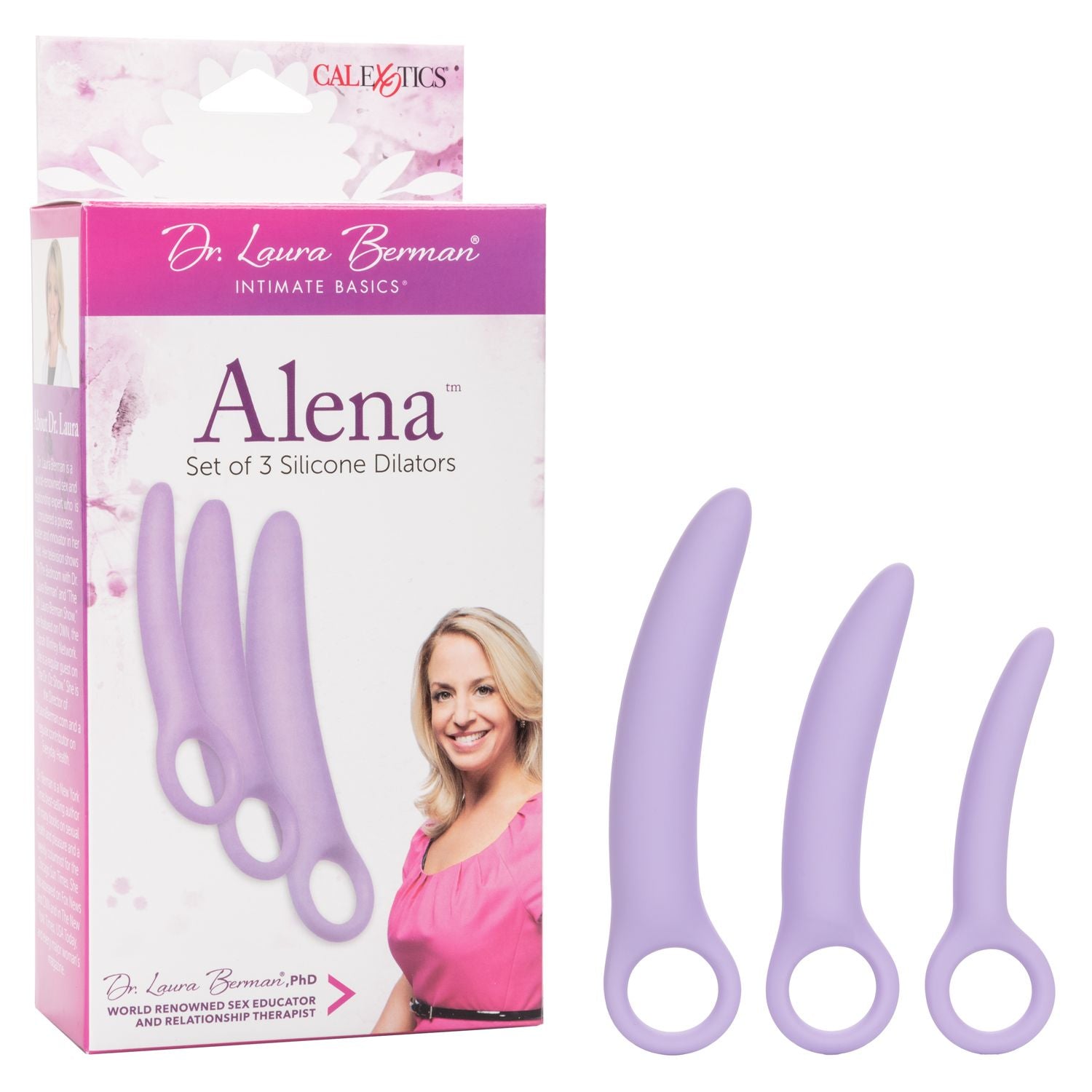 Dilatadores Alena Set 3 Silicone Dilators - Cake Sex Shop