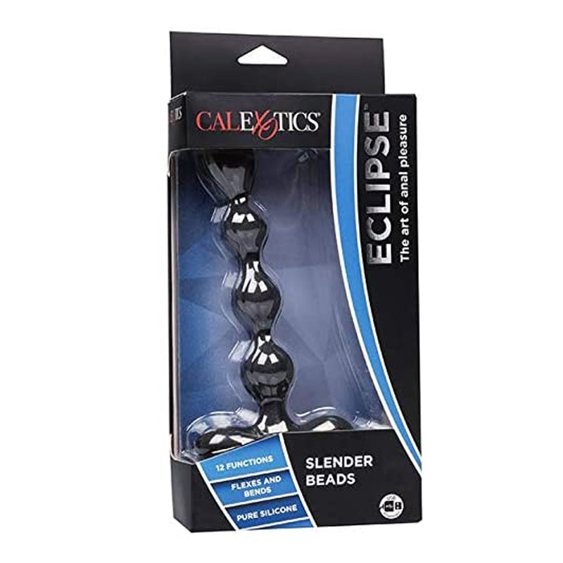 Perlas Eclipse Slender Beads - Black - Cake Sex Shop