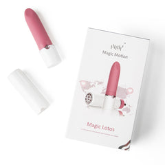 Vibrador Bala Lotos Magic Motion - Cake Sex Shop 2 3 4