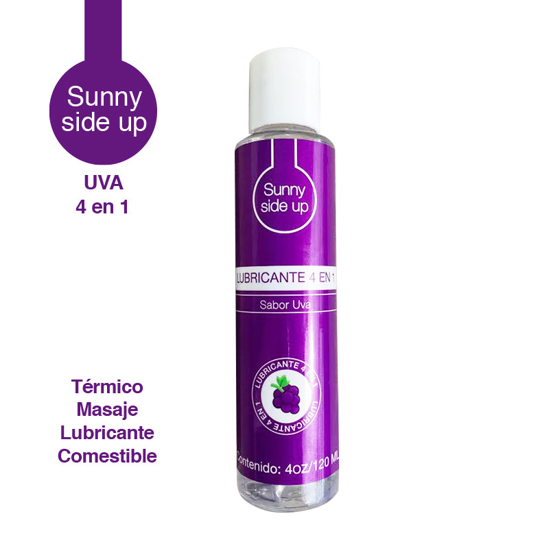 Lubricante Sunny Side Up Uva 4 Oz - Cake Sex Shop