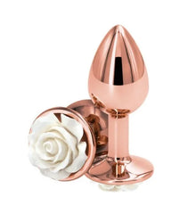 Plug Rear Assets - Rose - Medium - White - Cake Sex Shop 2