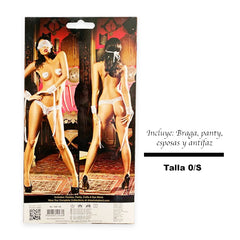 Disfraz White Wedding Love Slave Baci Unitalla - Cake Sex Shop 2 3 4