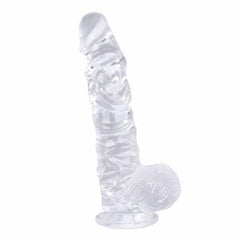 Dildo Jelly II Clear 6" Kinky Toys Dildos Juguete Sexuales Sex Shop Tienda para Adultos