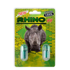 Pastilla Rhino 99 Double Rhino Accesorios Juguete Sexuales Sex Shop Tienda para Adultos