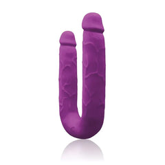 Dildo Doble  Colours DP Pleasure 11.5" - Purple - Cake Sex Shop