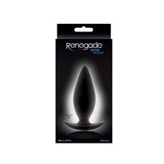 Juguete Anal Renegade - Spades - Medium - Black NS Novelties Juguetes Anales Juguete Sexuales Sex Shop Tienda para Adultos