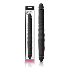 Dildo Colours Double Pleasure 12" - Black - Cake Sex Shop