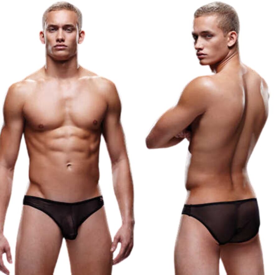 Envy Mesh Black Briefs M/L - Cake Sex Shop