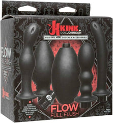 Set Ducha Anal Kink Flow Flush Silicón de Doc Johnson Doc Johnson Juguetes Anales Juguetes Sexuales Sex Shop Tienda para Adultos