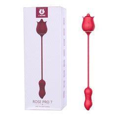 Vibrador Oral Rose & Thrusting Bullet