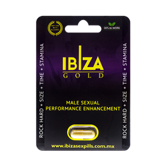 Pastilla Ibiza Gold Ibiza Accesorios Juguete Sexuales Sex Shop Tienda para Adultos