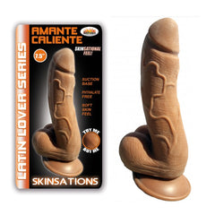 Dildo Skinsations Amante Caliente 7.5' Latin Lover Series - Cake Sex Shop