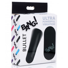 Bala Vibradora Bang Vibrating Bullet Remote Control - Black