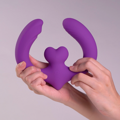 Vibrador Strapless Double Pleasure - Cake Sex Shop 2