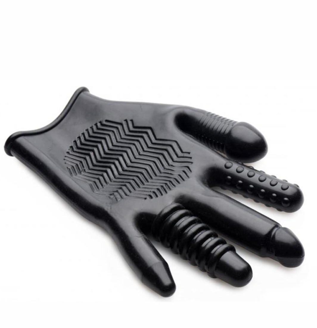 Guante Pleasure Poker Textured Stimulation Glove - Cake Sex Shop