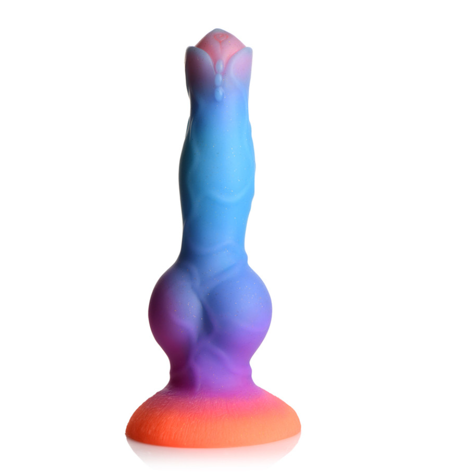 Dildo Consolador Space Cock Glow-in-the-Dark 7.5" Cake Sex Shop Juguetes Sexuales para Adultos