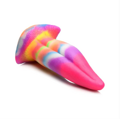 Dildo Unicorn Kiss Unicorn Tongue Glow-in-the-Dark 7.4" Creature Cocks Dildos Juguete Sexuales Sex Shop Tienda para Adultos