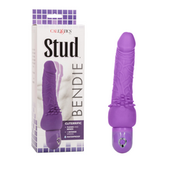 Dildo Consolador Bendie Stud Cliterrific Purple 7.5" Cake Sex Shop Juguetes Sexuales para Adultos