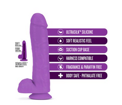 Dildo Neo Elite 11″ Dildo  - Purple Blush Novelties Dildos Juguete Sexuales Sex Shop Tienda para Adultos