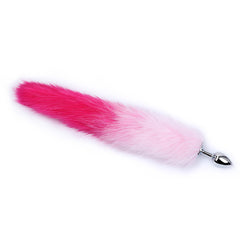 Colita Fox Faux Fur - Ombre Pink Cake Sex Shop Juguetes Sexuales para Adultos