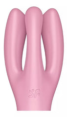 Masajeador Satisfyer Threesome 3 - Pink Satisfyer Vibradores Juguete Sexuales Sex Shop Tienda para Adultos