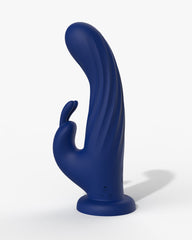 Dildo Consolador Dark Blue Bunny Dildo Consolador Control 7.5" Cake Sex Shop Juguetes Sexuales para Adultos
