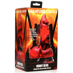 Dildo Horny Devil Demon Silicone Dildo - 19 cm