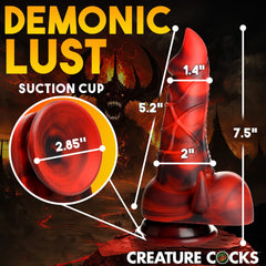Dildo Horny Devil Demon Silicone Dildo - 19 cm