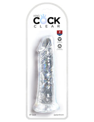 Dildo King Cock Clear 20 cm Cock