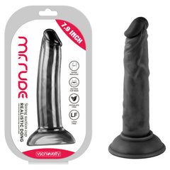 Dildo Mr Rude Realistic Straight Dong - 20 cm