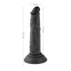 Dildo Mr Rude Realistic Straight Dong - 20 cm