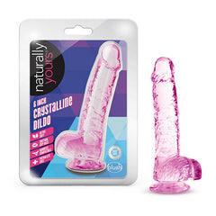 Dildo Crystalline Rose 15 cm