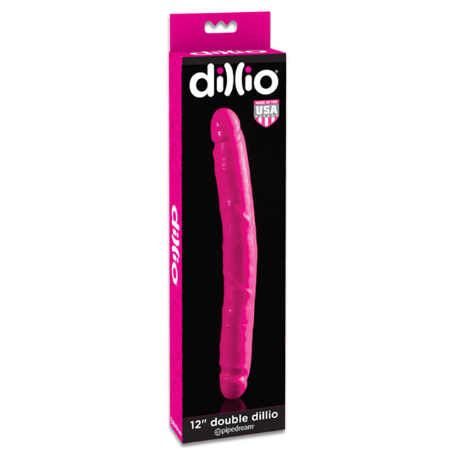 Dildo Doble 12" de Dillio - Pink Dillio Dildos Juguetes Sexuales Sex Shop Tienda para Adultos