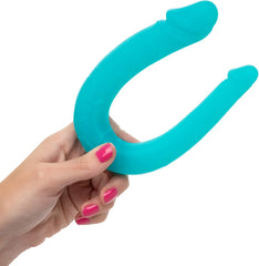 Dildo Silicone Double Dong AC/DC Dong Teal