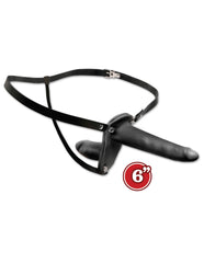 Dildo Fetish Fantasy Series Double Penetrix Strap-On-Black 15 cm