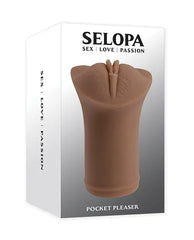 Masturbador Pocket Pleaser Dark - Selopa Selopa Masturbadores Juguete Sexuales Sex Shop Tienda para Adultos