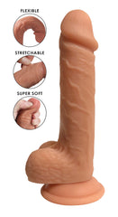 Dildo Easy Riders - 18 cm Silicone Dual Density Dildo