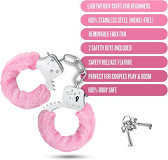 Esposas Temptasia Fluffy Beginners Cuffs Pink