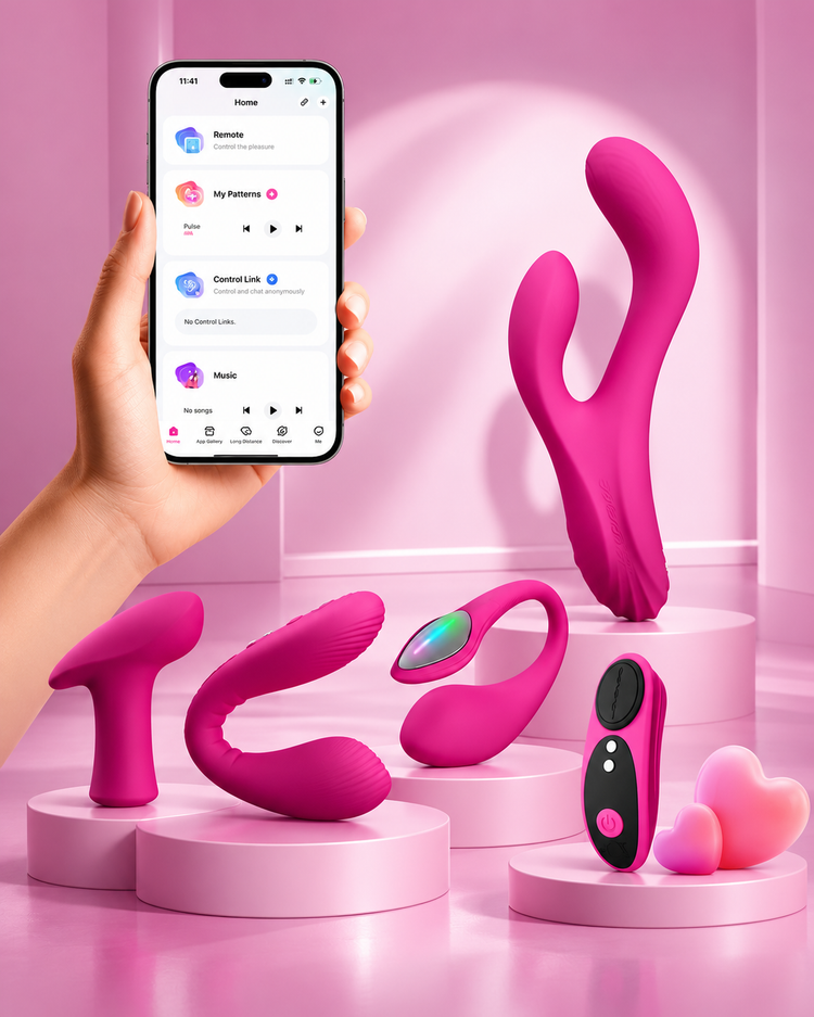 Explora Juguetes Sexuales con aplicacion
