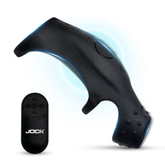 Funda Jock Rush Vibrating Penis Sleeve C-Ring w/ Remote